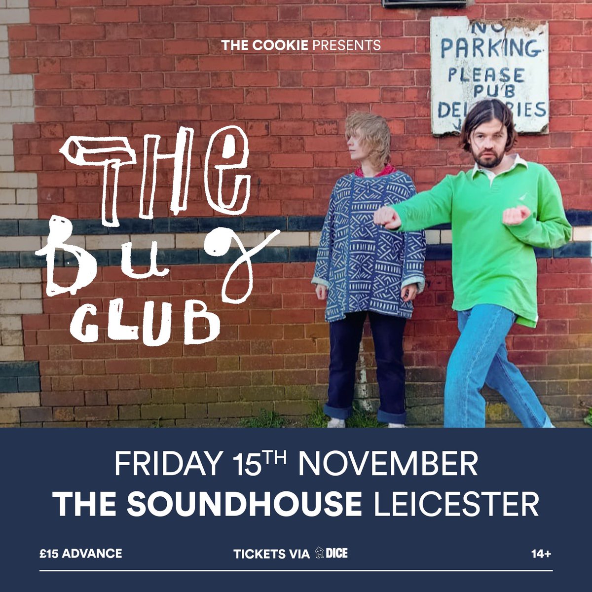 One of fav bands of recent times @thebugclubband are back on 15th November at @The_Sound_House. Tickets available Friday morning
