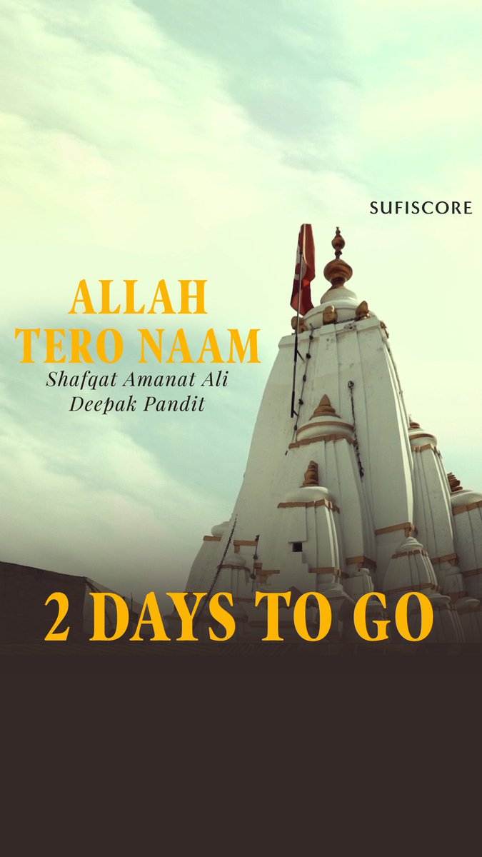 “Allah Tero Naam” - 10th May 2024

✨2 days to go✨ #newrelease