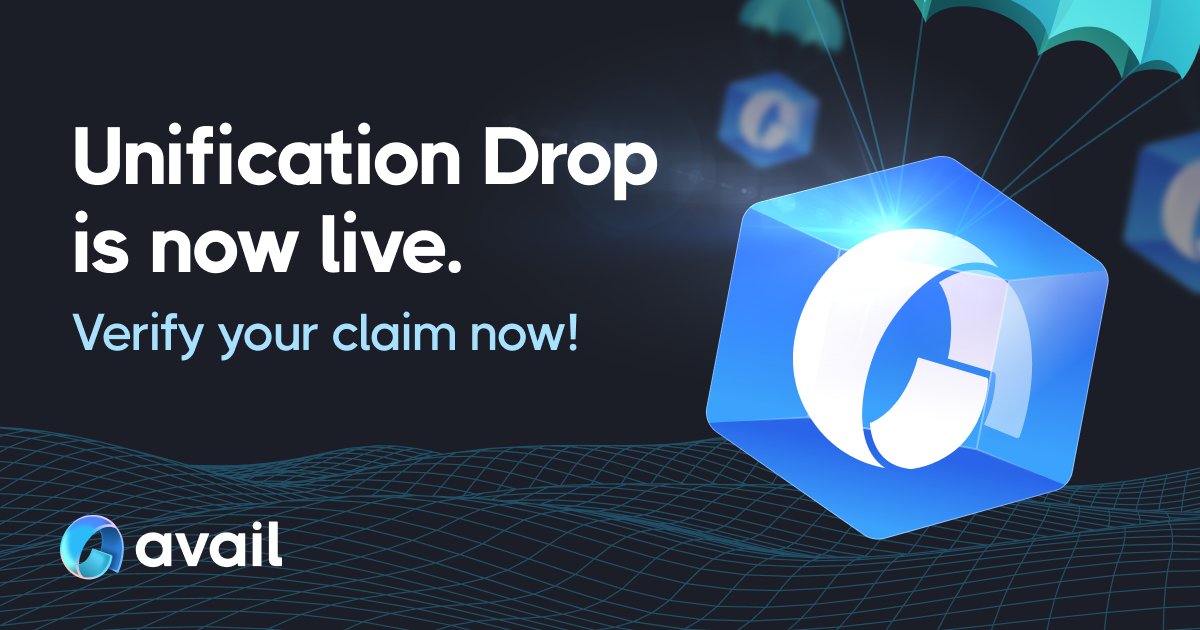 🎉 Big News for Tenderize Chefs! 🚀 Tenderize $MATIC stakers, get ready! You’re now eligible for the Phase 2 of the @AvailProject Unification Drop Claim! ✨ Join the excitement and don't miss your chance to claim. The campaign runs until May 12, 16:00 UTC. 🕓 🪂 Start claiming…