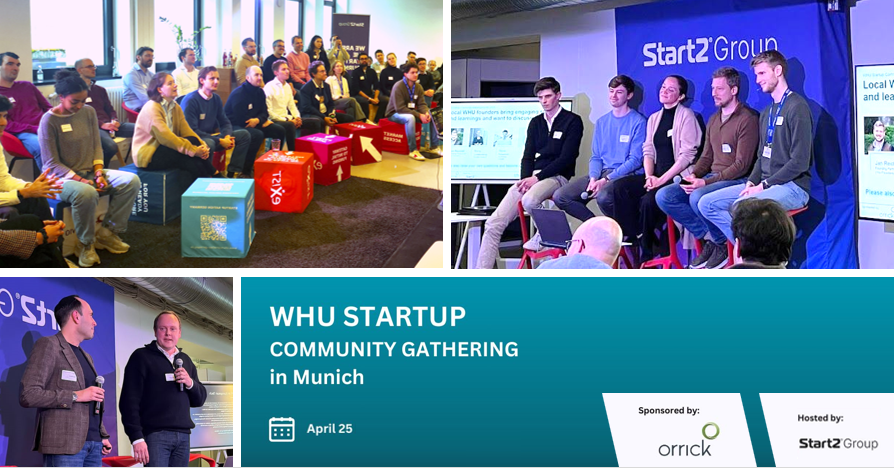OrrickGermany's tweet photo. Pleasure to support the WHU Startup Gathering at Start2 Group in Munich the other week. 
Thumbs up to the panelists and everyone involved from WHU in organizing.
Thanks also for having Johannes Rüberg &amp; Onur Öztürk from the Munich team of our global Technology Companies Group. https://t.co/3fu2HTYDSj
