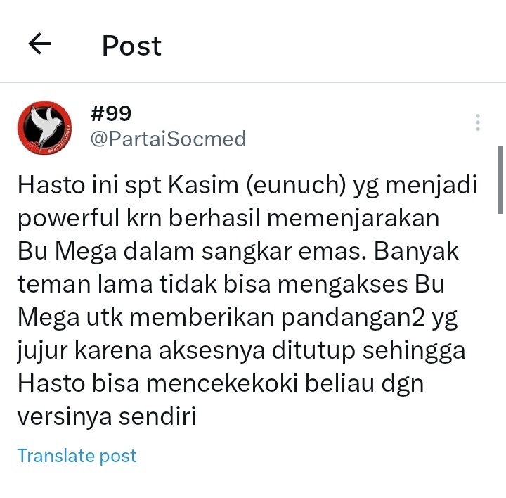 Apa yg disampaikan Jusuf Wanandi itu betul adanya. Pernah kami posting juga.