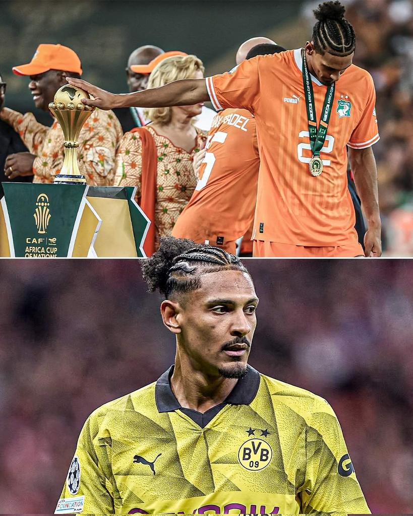 Overcame cancer, then reached afcon finals and now into champions league final respect🙌