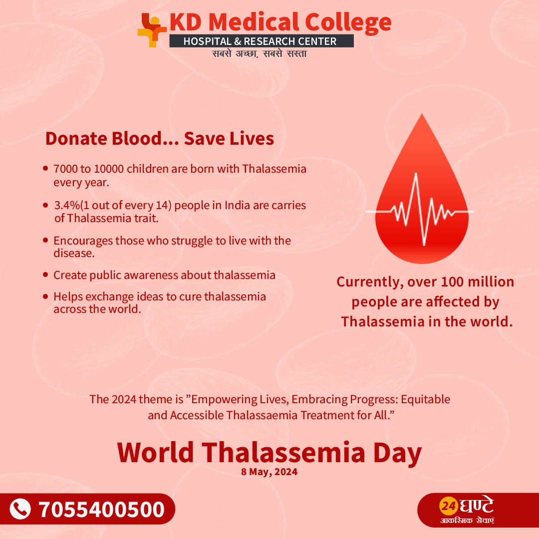 On April 17, 2024, the global bleeding disorders community will come together to celebrate World Hemophilia Day.
#haemophilia #hemofilia #hemophiliac #hemophilialife #WorldHemophiliaDay #kdmedicalmathura