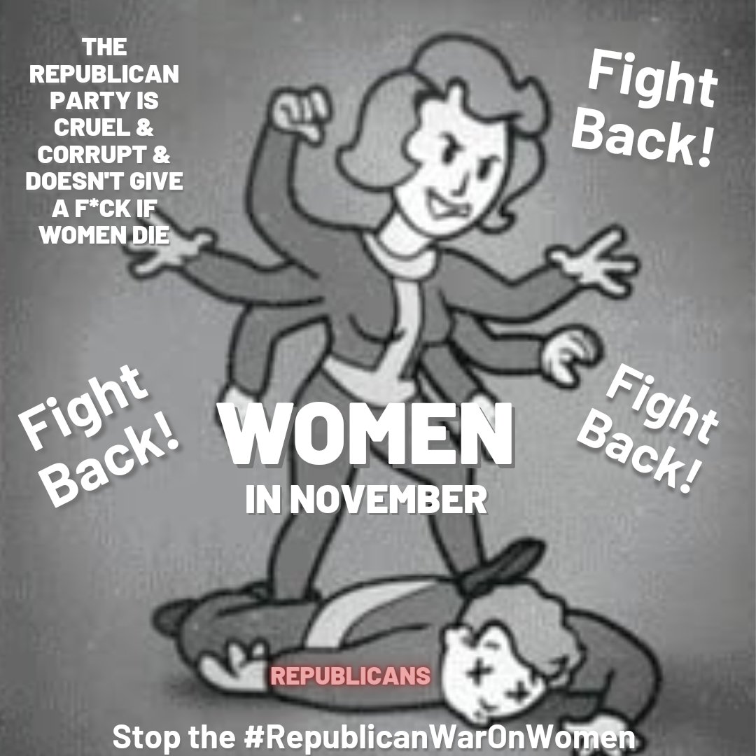 @marygribbin809 @BidensWins As it should be!
#RepublicanWarOnWomen 
#RestoreRoe