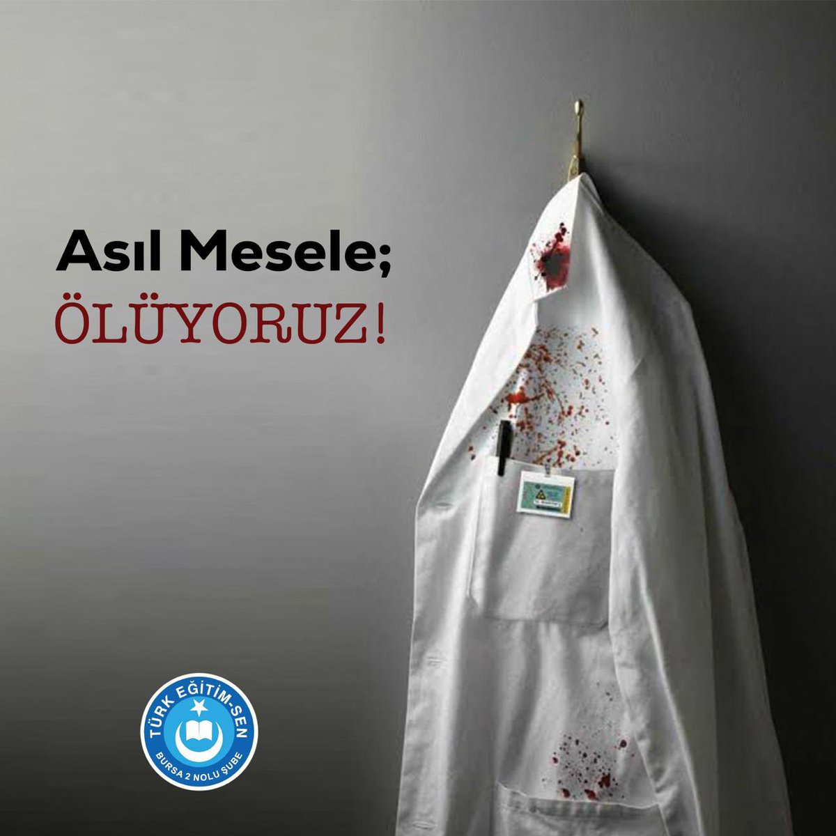 Öğretmenlerimize yapılan şiddet olaylarına maalesef yeni bir şiddet olayı daha eklendi. İstanbul'da bir öğrencinin silahlı saldırısı sonucu meslektaşımız İbrahim OKTUGAN maalesef hayatını kaybetti.