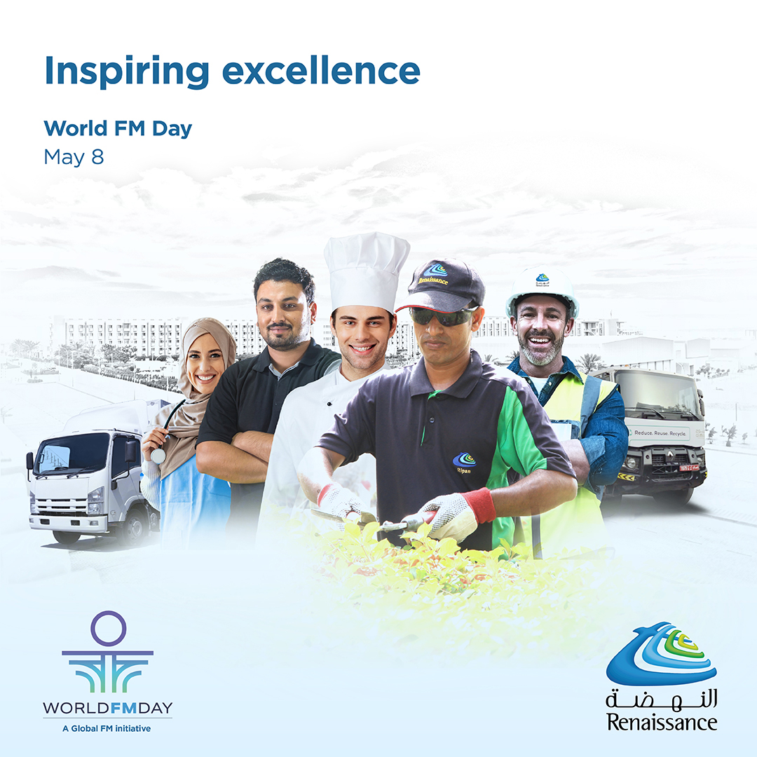 Join us in recognising the professionals who shape environments, enhance experiences and inspire excellence.
 
#WorldFMday #FacilitiesTransformation #Renaissance