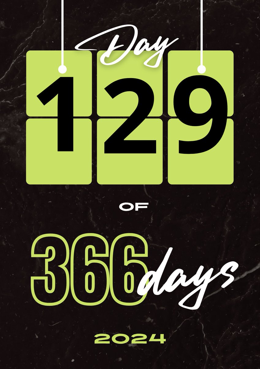 Day 129 of 2024

'The world is the great gymnasium where we come to make ourselves strong.'

~ Swami Vivekananda