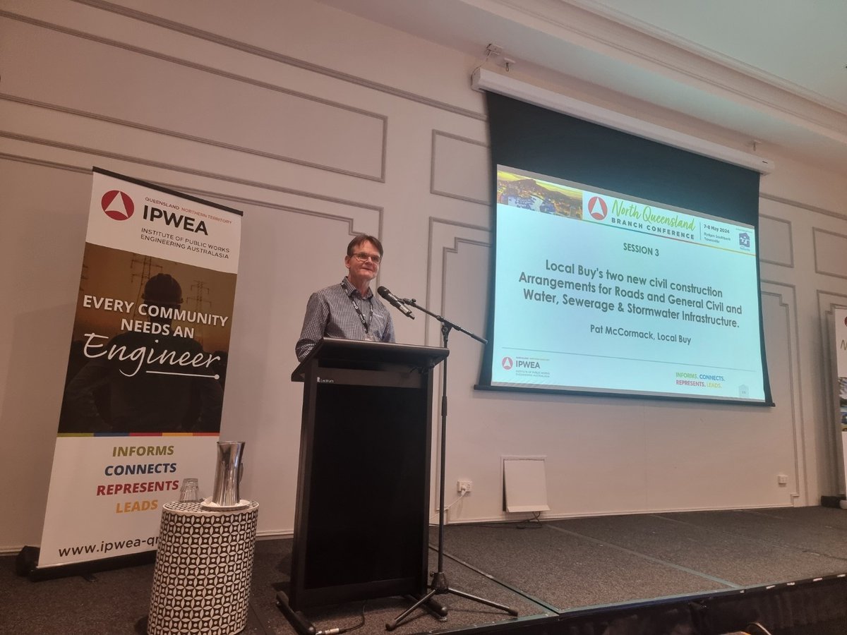 Session 3 of the NQ Branch Conference!

A big thanks to our session 3 speakers:

Brenden Quabba, APP Group & James O'Kane, Arrayen AI
Frances Nelligan, Stantec
Pat McCormack, Local Buy

#24NQ #IPWEAQNT #engineering