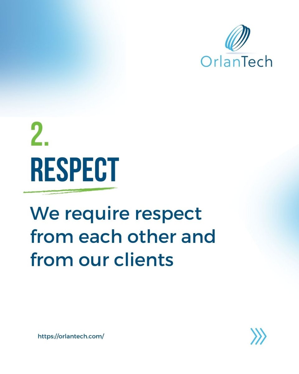OrLANtech's tweet image. At OrlanTech, we live by core values that drive us every day:

🔧 Problem solver
💼 Respect
🌟 The extra mile
🤝 The go-giver

#OrlanTech #CoreValues