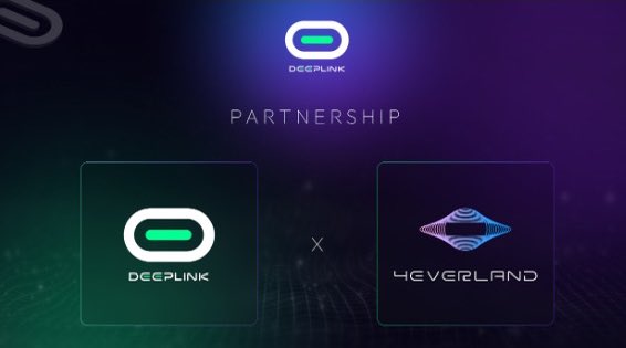 🎉 Exciting Announcement! 🎉 👏DeepLink is thrilled to announce a new partnership with 4EVERLAND 🛬 (@4everland_org), to enhance Web 3.0 infrastructure and gaming experiences. This collaboration combines 🤝 4EVERLAND's capabilities in storage, computing, and networking…