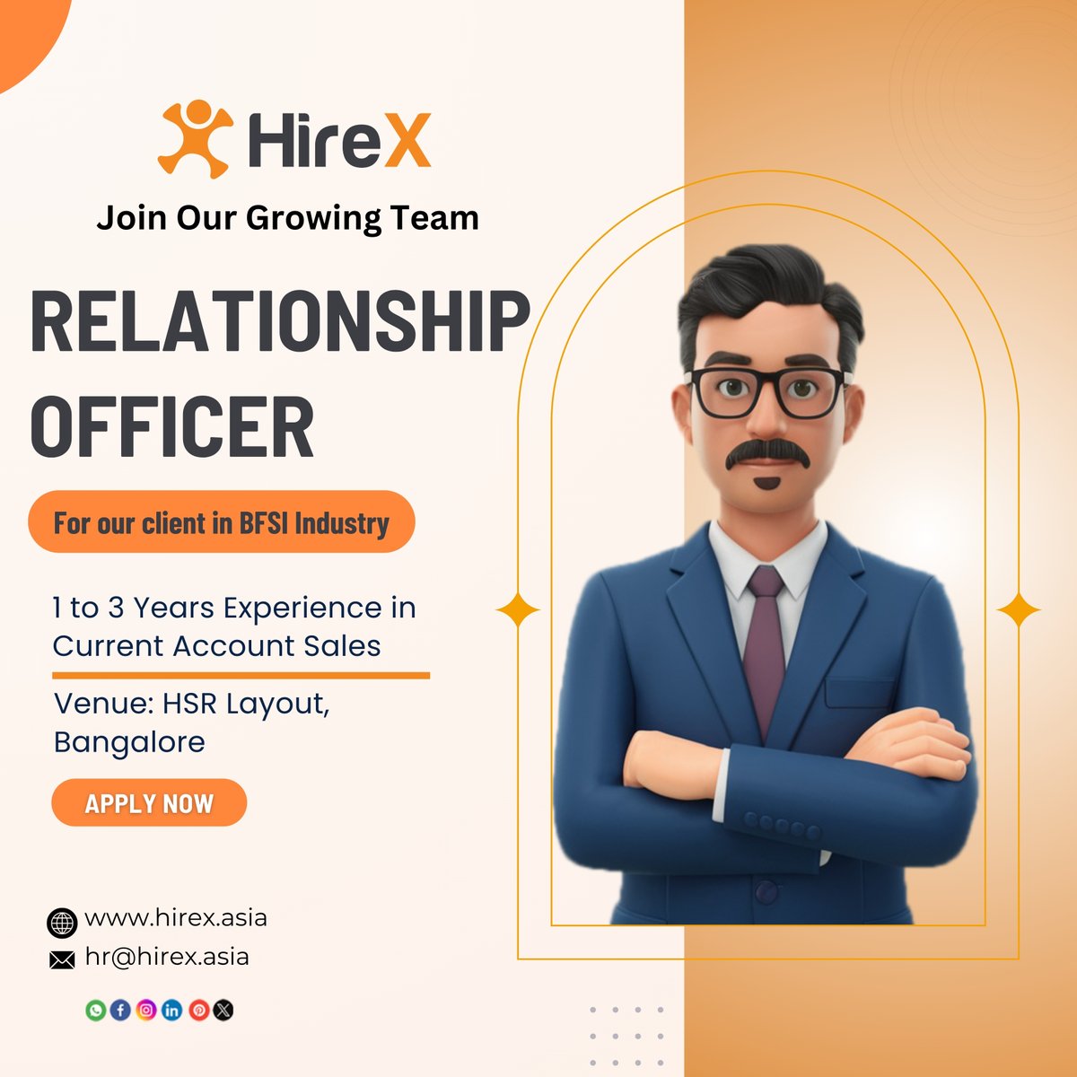 💼Passionate about Relationship Officer?🤝 Join our HireX team and let's create something amazing!

Signup here: hirex.asia/jobs/equitas-s…

#HireX #RelationshipOfficer #RO #CustomerService #CustomerFocus #ClientCare #CustomerRelations #ClientRetention #CommunityBuilding #Findjob