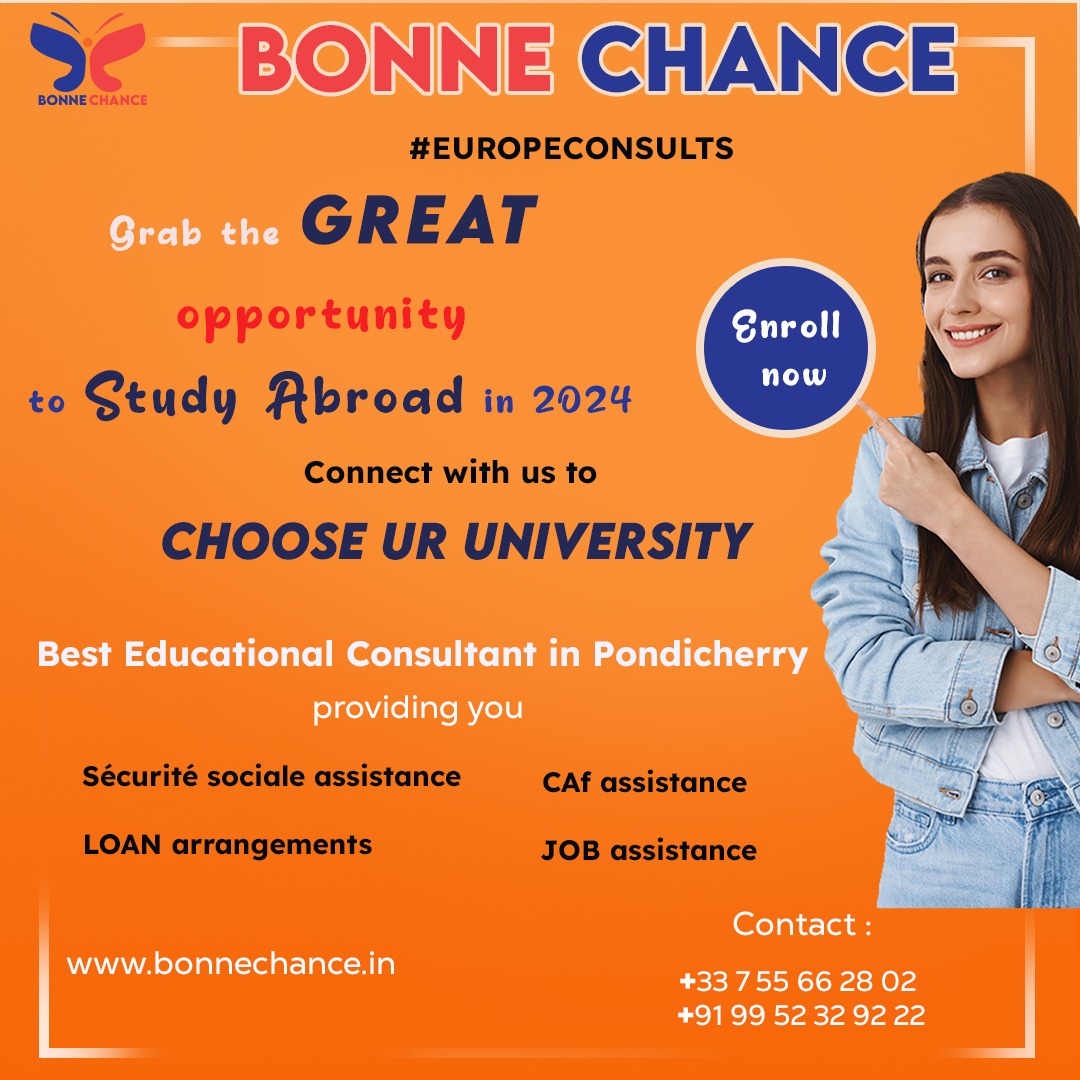 #FRANCECONSULTS #EducationEmpowerment #EducationExcellence #Education #overseaseducation #franceeducation#StudiesOverseas #StudiesAbroad #EducationAbroad
#overseasconsultants #overseasconsultancy #overseas