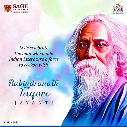 Here's a humble tribute 2 one of d greatest poets, philosophers, playwrights, writers, singers, artists, lyricists and last but not d least patriots of all times... 🙏🙏 He was one of those greatinds that promoted d concept of International Understanding... #TagoreJayanti