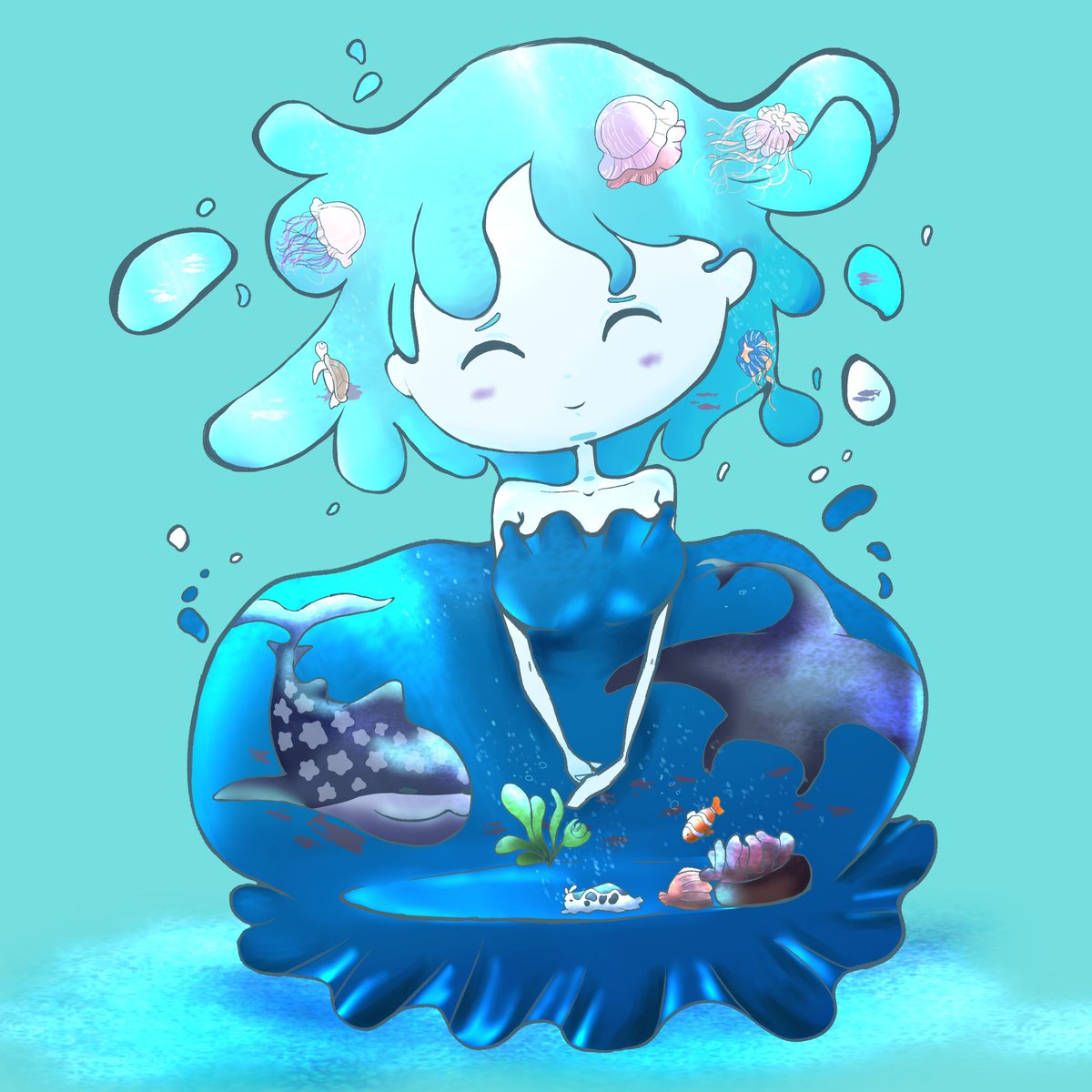 ２０２４.０５.０8

Five elements Water 

#art #illustrator #cuteanimal #painting #繪圖 #clipstudiopaint #digitalart #挿絵 #絵日記 #插圖 #插圖分享 #插圖創作 #繪圖練習 #插畫 #台灣插圖 #originalart #fiveelements #Water