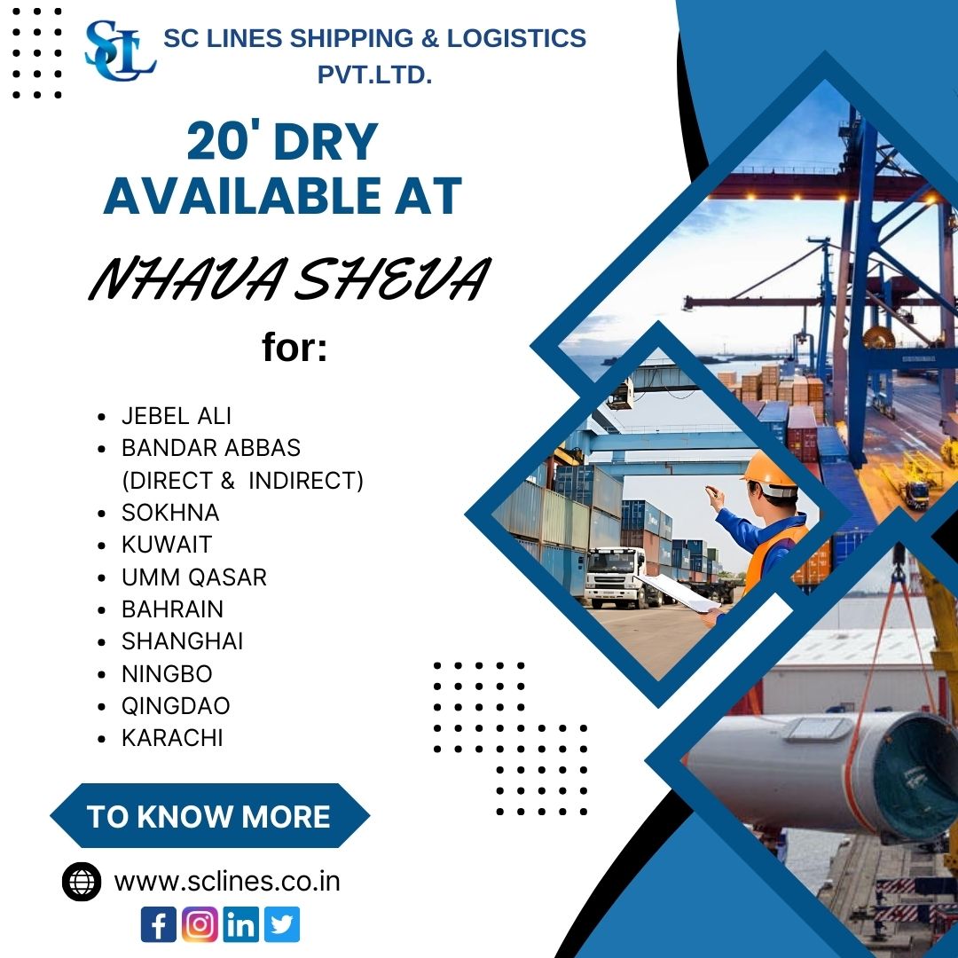 Providing The Best Solution For Your Cargo!! we make freight simpler.
#sclineshippingandlogisticspvtltd #cargoshipping #Roroshipping #breakbulk #oceanfreight #worldwideshipping #freightforwarding #NVOCC #oceanshipping #cargoship