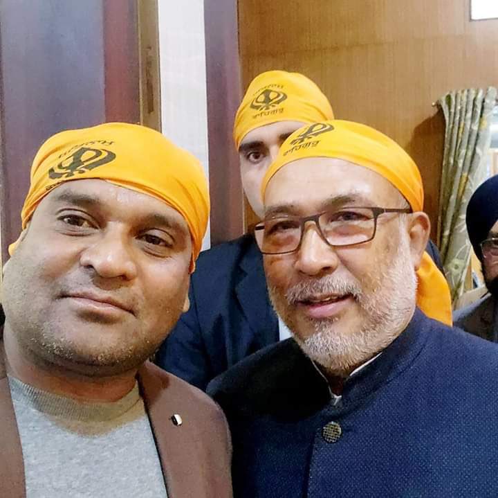 @ndtv If someone who visited a mosque & attended a Sikh function is labelled as having links with Khalistan/Khalistanis, what about N. Biren Singh as seen here? @ndtv Not surprising. After the buyout, you’ve become a mouthpiece, post box not a renowned Media house which you were b4.