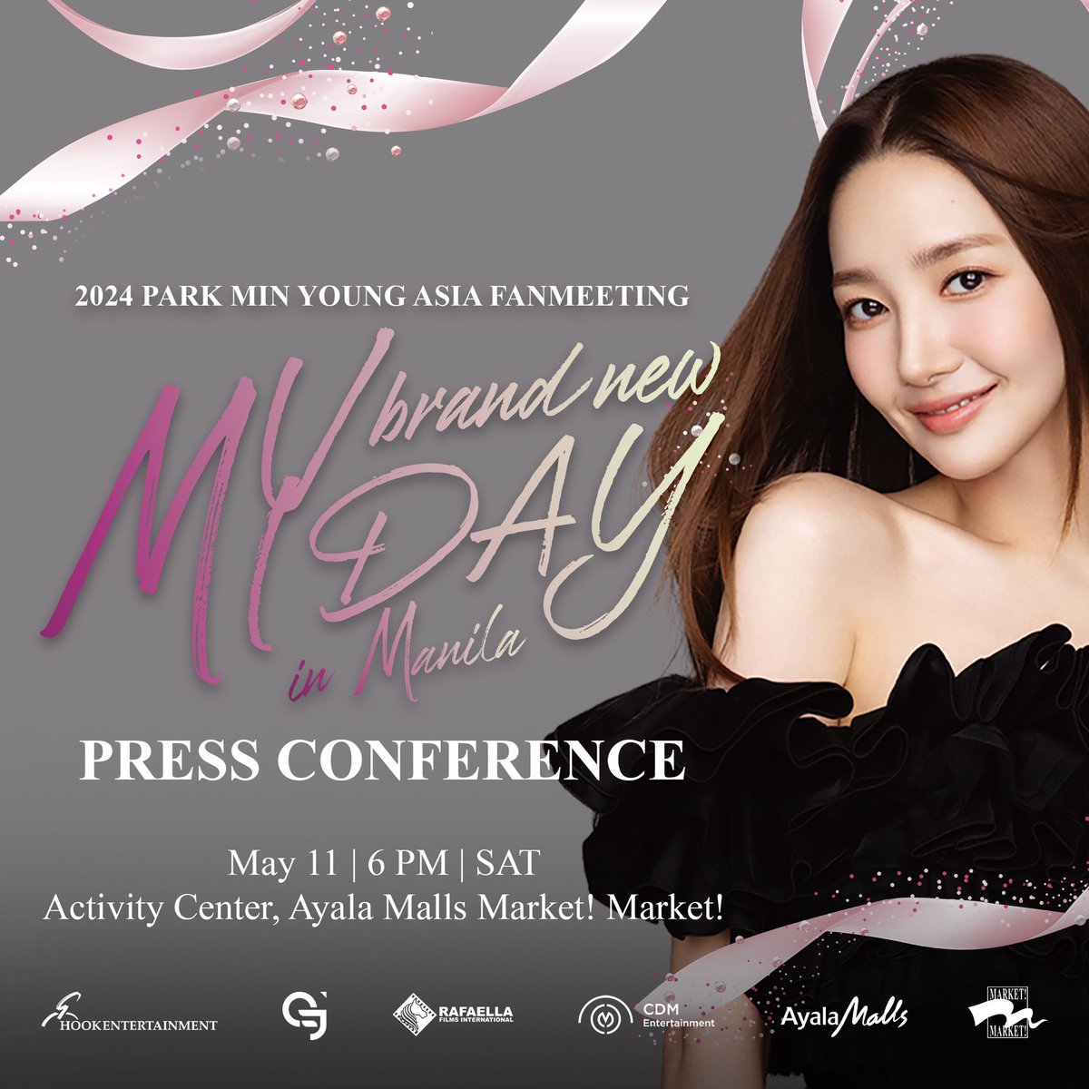 Hallyu Superstar and hit K-drama actress, Park Min Young is coming to Manila! 🇵🇭

Get ready to be mesmerized by her beauty, wit and talent at her Fan Meet Press Conference on May 11 at Ayala Malls Market! Market! Stay tuned for more details! 

#iLoveMarketMarket #FunInTheFinds