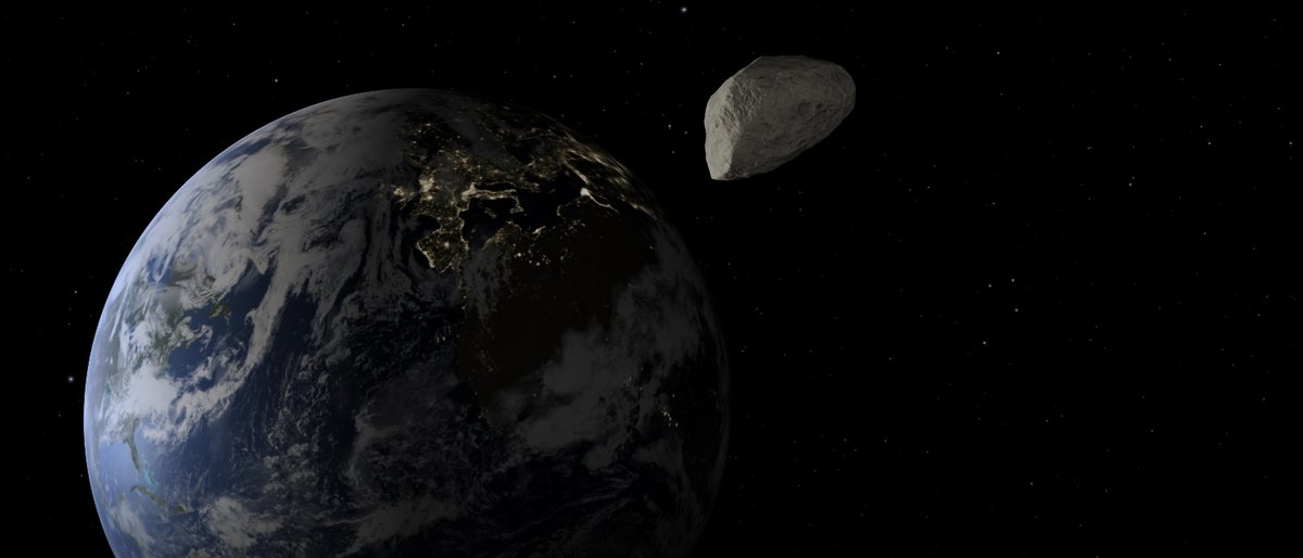 Unique opportunity: In five years' time, the large #asteroid (99942) #Apophis will fly very close to Earth. Concepts for studying it in a national German small #satellite mission #NEAlight are being examined @JMUSpace; funded 300.000 euros @DLR_de @BMWK ➡️uni-wuerzburg.de/en/news-and-ev…