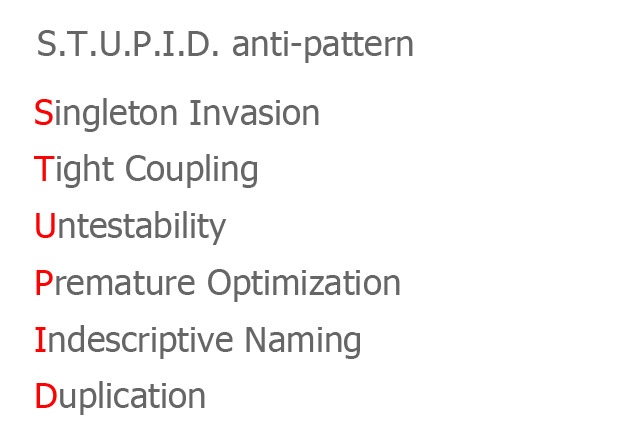 I've never heard the simple acronym. Good to know!

#programming #SoftwareDevelopment #AntiPatterns