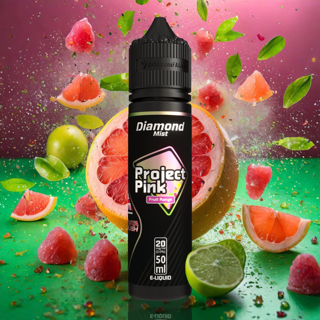 Diamond_Mist's tweet image. 🍊🍬 Discover the Zesty Sweetness with Diamond Mist's Project Pink E-Liquid! 🍬🍊

Unveil a vibrant fusion of flavours with Diamond Mist's Project Pink E-Liquid! 

🏷️ #DiamondMist #ProjectPink #GrapefruitCandyVape #VapeInnovation #GlobalVapers
