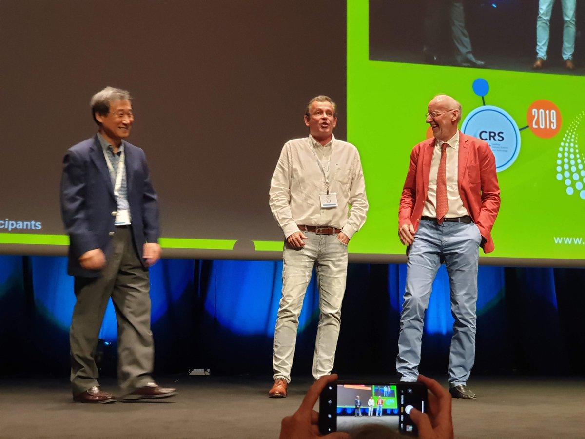 @VicentPTLab @CRSScience Shining a spotlight on these fabulous scientists! 🌟 Founders Award @CRSScience Patrick Couvreur, University Paris-Saclay @MariaJ_Alonso @Elias_Fattal