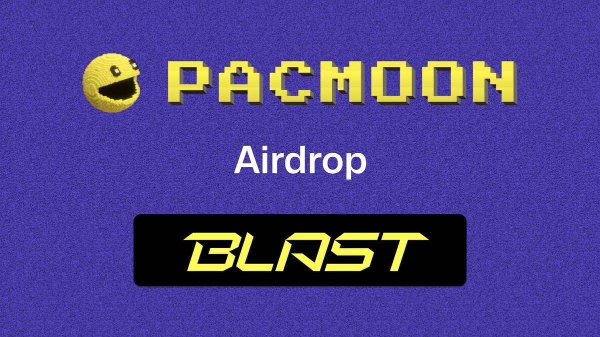 Recently I started my journey with @Blast_L2
This also became the reason for me to participate in the
@pacmoon_ Season 4 Airdrop 🪂 
Got my tokens staked in @wasabi_protocol and I am leaving it to cook 🚀
 #Blast #Pacmoon $PAC