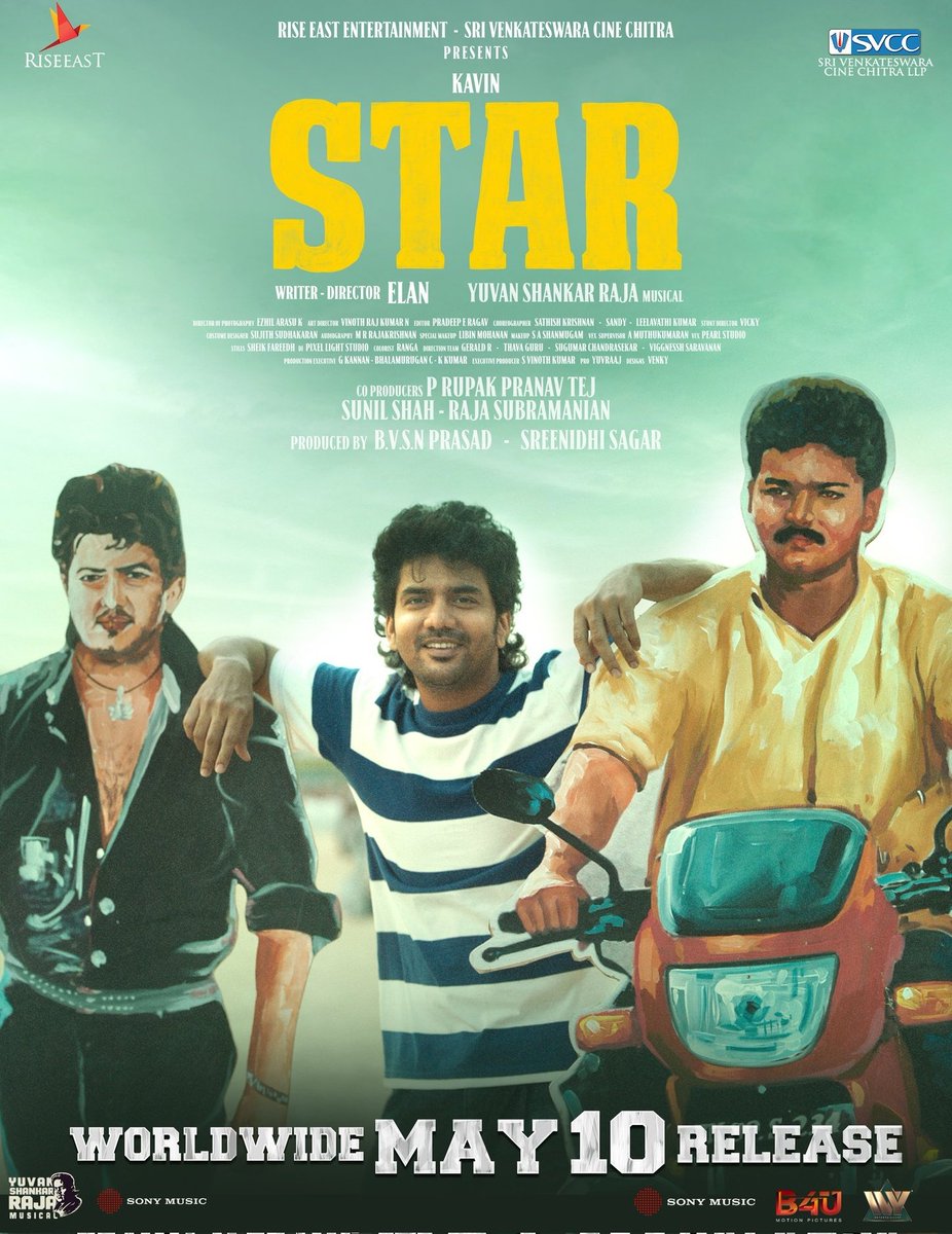 Bookings open for @Kavin_m_0431 's #STAR #StarInRamCinemas from this Friday !! Book your Tickets now !!