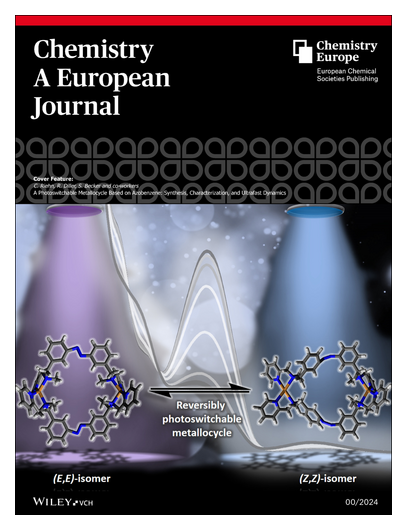 #OnTheCover A Photoswitchable Metallocycle Based on Azobenzene: Synthesis, Characterization, and Ultrafast Dynamics (Sabine Becker and co-workers) onlinelibrary.wiley.com/doi/10.1002/ch… onlinelibrary.wiley.com/doi/10.1002/ch…