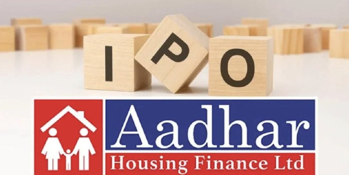 IPO Update :
#ipo #ipoalert #AadharHousing 

Aadhar Housing Finance : APPLY for Listing Gains👍

Basic Details :

Date : 8th May to 10th May
Price band : Rs. 300 - Rs. 315 per share
Total issue size - Rs. 3000 cr ( Fresh Issue = Rs. 1000 cr & OFS = 2000 cr)

Business
👉Housing…