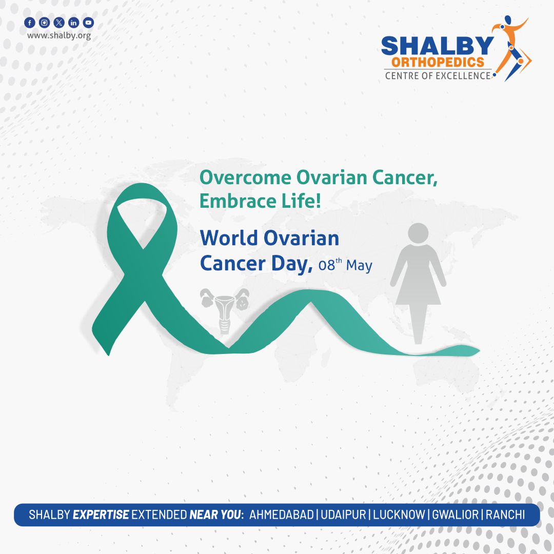 Overcome ovarian cancer, Embrace life!
World Ovarian Cancer Day...!!!

#WorldOvarianCancerDay #Cancer #cancerawareness #cancersurvivor #cancerfighter #cancertreatment #ShalbyHospitals