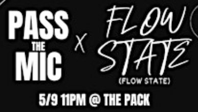 TONIGHT! A big Thursday in the Studio! 7:00PM IMPROV! (Tango Jam) 8:00PM IMPROV! (The Fright Society!) 9:00PM VARIETY (Hilerapy) 10:00PM MUSICAL (The Late Musical Show) 11:00PM HIP-HOP (Flow State X Pass The Mic) TIX: packtheater.com/shows Hang before/after @theplungela!