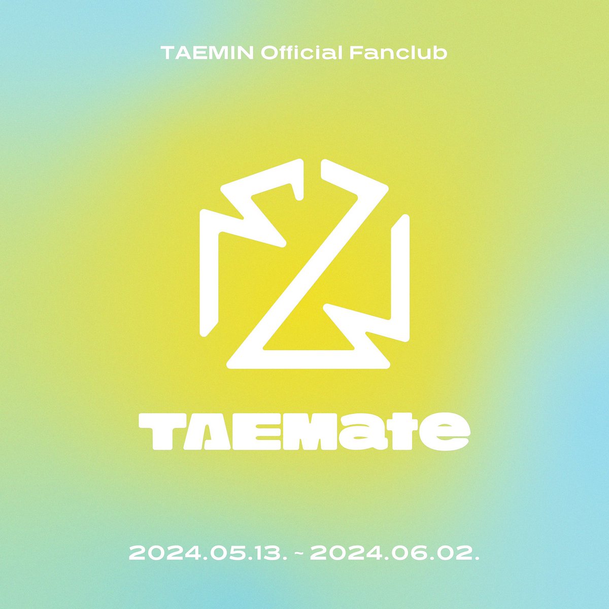 SHINee Taemin announces ‘TAEMate’ as his official fanclub name ‘TAEMate’ is a combination of ‘TAEMIN’ and ‘MATE’, so it means Taemin’s closest and best friend m.entertain.naver.com/article/421/00…