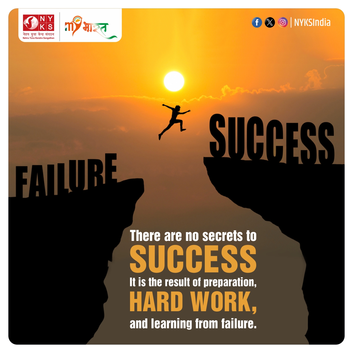 Quote of the Day! Success isn't a mystery; it's the outcome of dedication, resilience, and the lessons learned from setbacks. 💼🌟 #quotesoftheday #Motivation #SuccessMindset #HardWorkPaysOff #NYKS