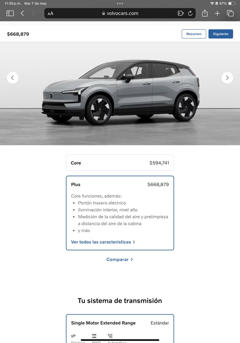 Volvo quitó la versión Ultra pero bajó los precios en las otras versiones! @sh_fred @Lonso0 @gabosalazar21 .  Adiós al Prius por $559K y sus miles de obstáculos y créditos….