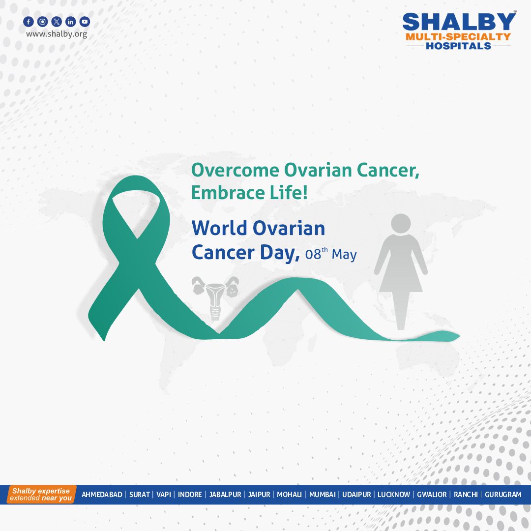 Overcome ovarian cancer, Embrace life!
World Ovarian Cancer Day...!!!

#WorldOvarianCancerDay #Cancer #cancerawareness #cancersurvivor #cancerfighter #cancertreatment #ShalbyHospitals