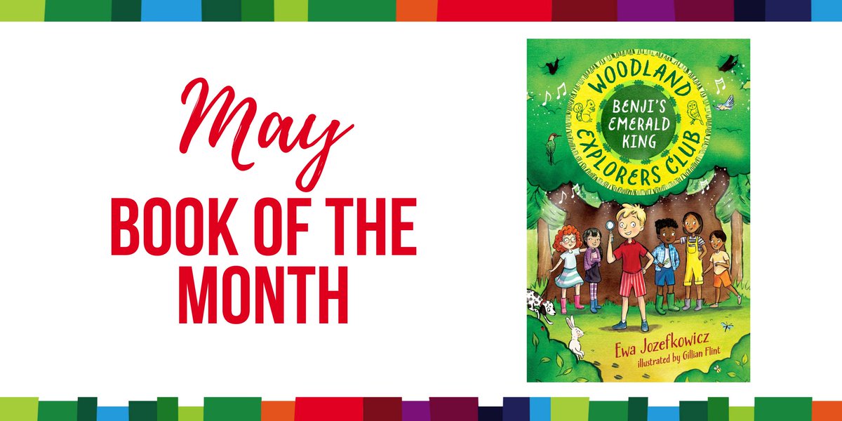 WIN our Book Of The Month - Benji's Emerald King #WoodlandExplorers by @EwaJozefkowicz #GillianFlint @_ZephyrBooks A magical, new chapter book series for ages 5+ with illustrations on every page To enter: RT, FLW & tell us who you'd give this to and why? UK only Ends 12/5