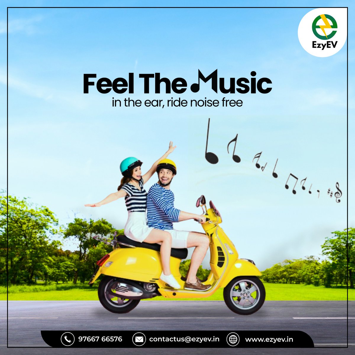 🎵EzyEV: Feel The Music 🎶

In the ear, ride noise-free!

Experience the rhythm of electric mobility with EzyEV!

#EzyEV #ElectricMobility #NoiseFreeRide #SustainableTransport #FeelTheMusic #GreenEnergy #ZeroEmissions #FutureOfMobility #RideElectric #EnvironmentallyFriendly