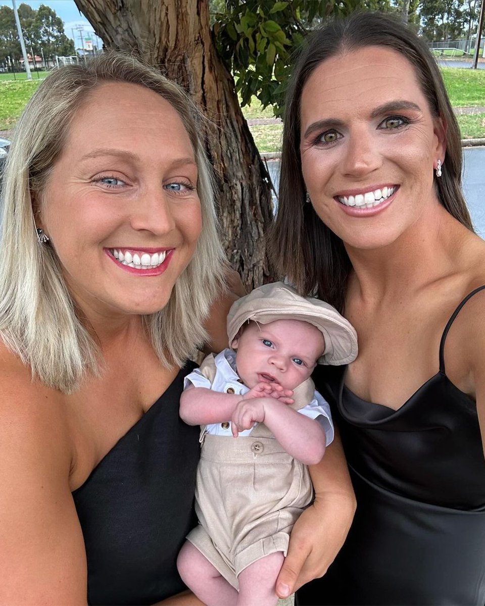 “It’s just the best thing that has ever happened in my life.” ❤️ Our three-time Premiership Captain and AFL development coach Chelsea Randall opens up ahead of her first Mother's Day: weflyas.one/3wg4OL3