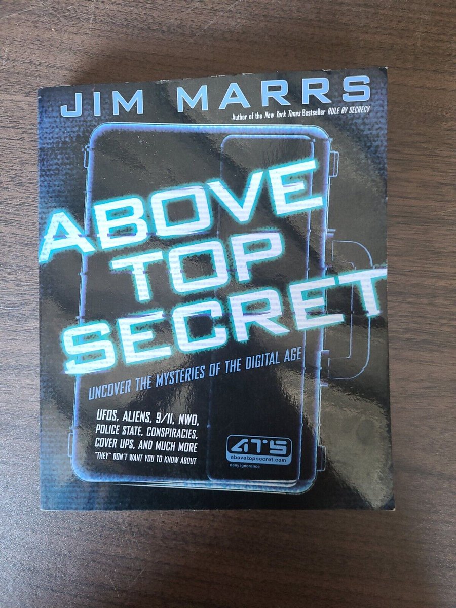 I love Jim Marrs books! There are numerous conspiracies happening right now on the planet and this book is a great first step for those who want an INSIDERS VIEW of world events. If you want to know what's really going on, this is the book to read: amazon.com/Above-Top-Secr… #ad