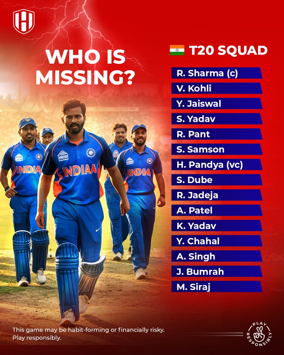 Aap kisse iss lineup me miss kar rahe ho? 🧐
👉🏼 Let us know in the comments section!

#Howzat #SabseZyadaWinners #AajHowzatKarlo #IndianT20League2024