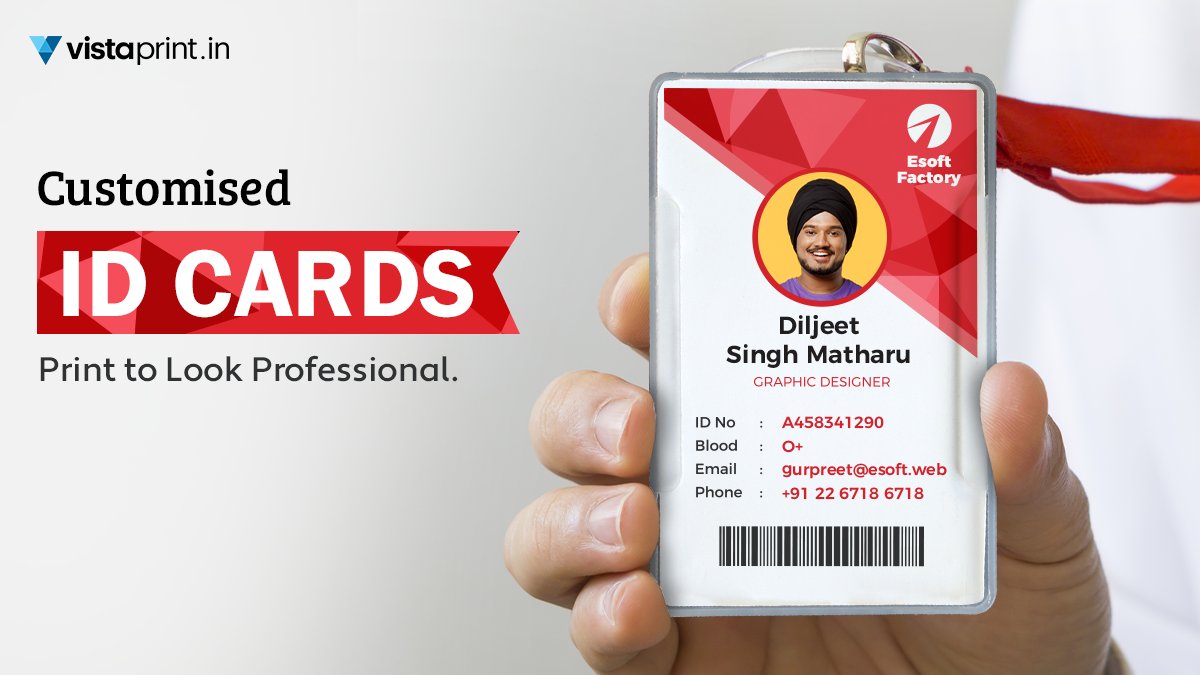 Design and print custom ID cards that reflect your organisation's brand and identity.
Order Now: bit.ly/3WwoZPd
.
.
.
.
#VistaPrint #CustomIDCreation #BrandIdentityCards #IdentityInPrint #Customisation #SmallBusiness #IndividualBuying #CustomProducts #OrderNow #Customise