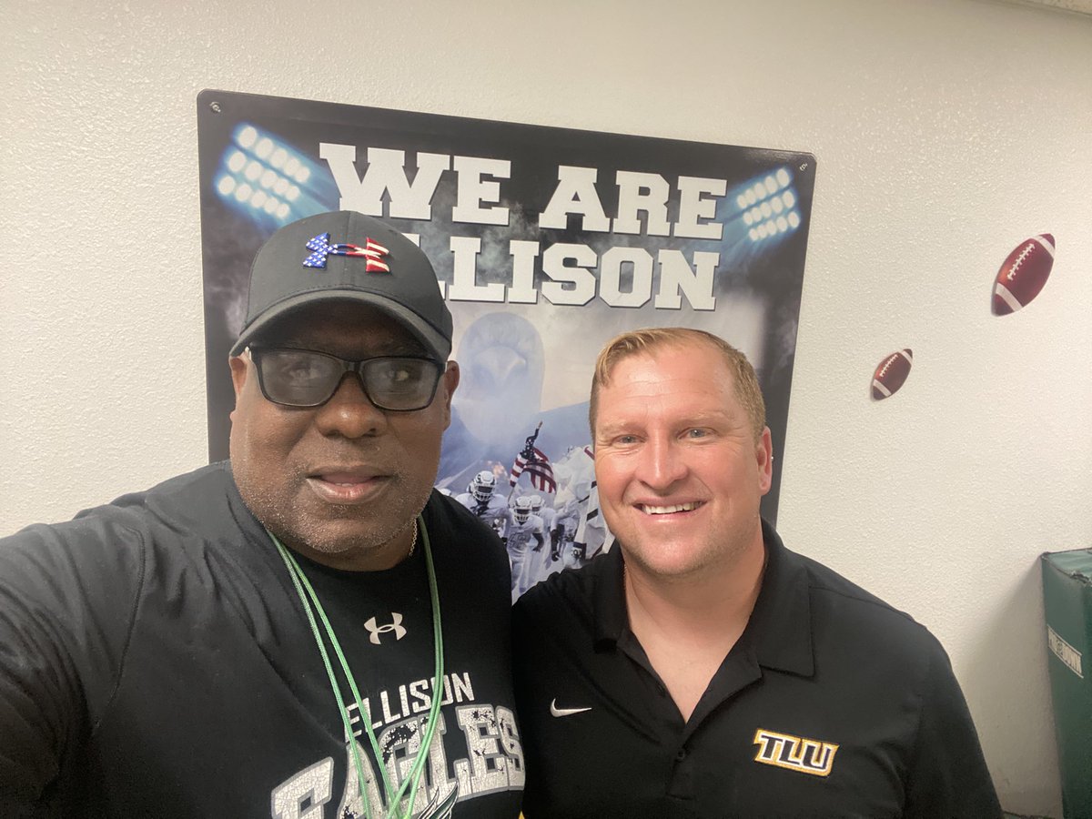 Thank you to Texas Lutheran University for recruiting Ellison Football!