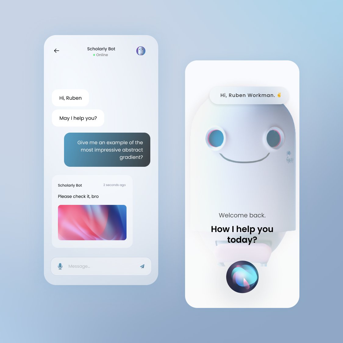 Chatbots represent a new trend in how people access information, make decisions and communicate.
— Christie Pitts.

#ui #ux #uidesign #uxdesign #userinterface #UserExperience #Webdesign