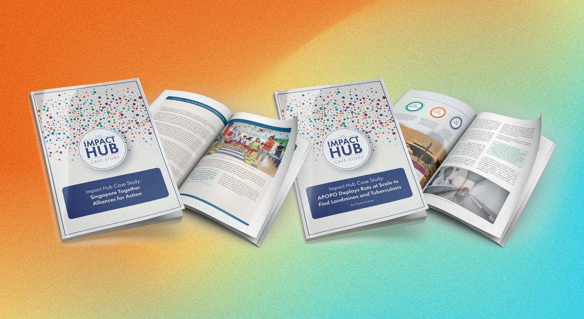 #ImpactHub is a powerful tool for tackling complex challenges. CIG and @NewAmerica are pleased to release 2 case studies, spotlighting initiatives by Singapore’s Alliances for Action (AfAs) and the work of Belgium-based APOPO. Read them here: bit.ly/3wnb97p