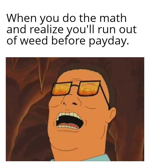 Always plan ahead and budget! 🤣🤣
#420community #WeedMemes