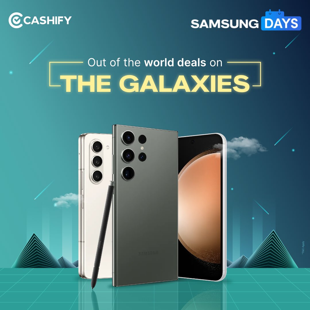 Great deals on Samsung smartphones starting today🫶 . . . . . . . #cashify #samsung #deals