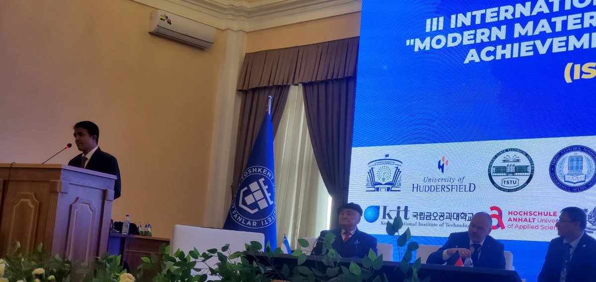 Second Secretary M. Srinivasan participated in the 1st Forum of Rectors of World Universities organized by University of Tashkent for Applied Sciences and spoke about bilateral relations and ITEC programme @dpa_mea