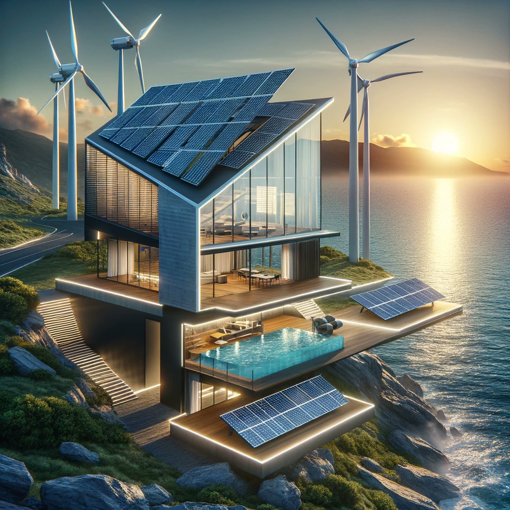 Imagine waking up to this view every morning, powered entirely by renewable energy. The future is here!
#RenewableEnergy #GreenLiving #FutureHomes