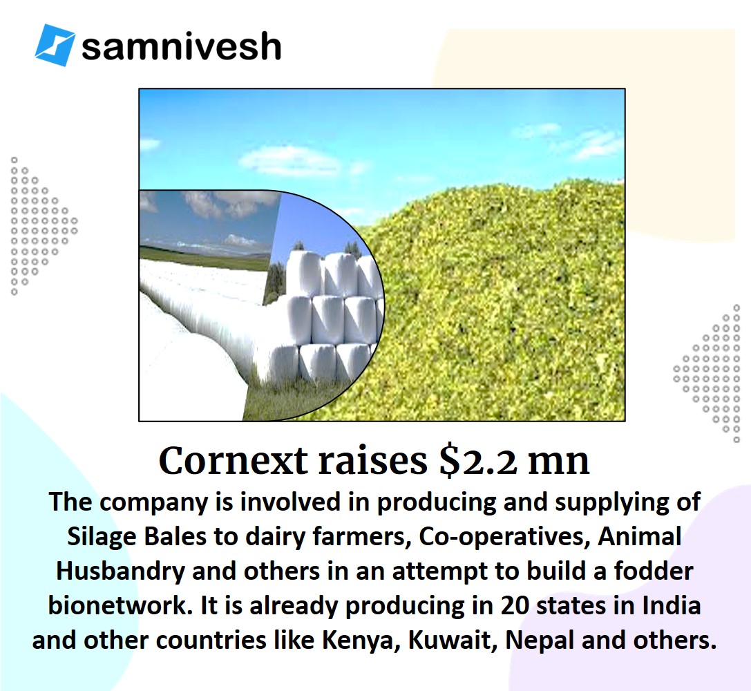 #startupbusiness #startupfunding #startupsuccess #startup #startupindia #startupcommunity #InvestorCommunity #samnivesh #pitchdeck #funding #startupindia #makeinindia @CornextSilage  #AgriTech #farming #agricultureproducts #silage #bales #fodder #seedfunding @OmnivoreFund