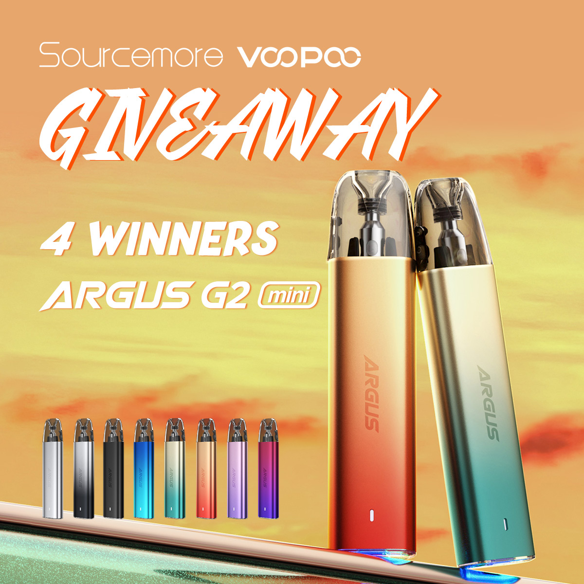 New Release Giveaway👏👏

Here comes VOOPOO & Sourcemore Giveaway!
VOOPOO Argus G2 Mini Kit 😍

Terms & Conditions 👉sourcemore.com/voopoo-argus-g…

Join in on the fun and you could be our lucky WINNER! 🏆

⚠ Warning: The device contains addictive nicotine. For Adult use only.